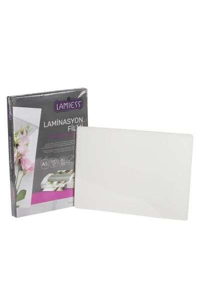 Lamiess  A-5 80 Mıc.Mat Polyester Laminasyon Filmi 100'Lü